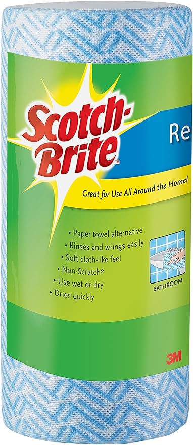 Scotch-Brite Multi-Purpose Cloth Wipes, 40 Count